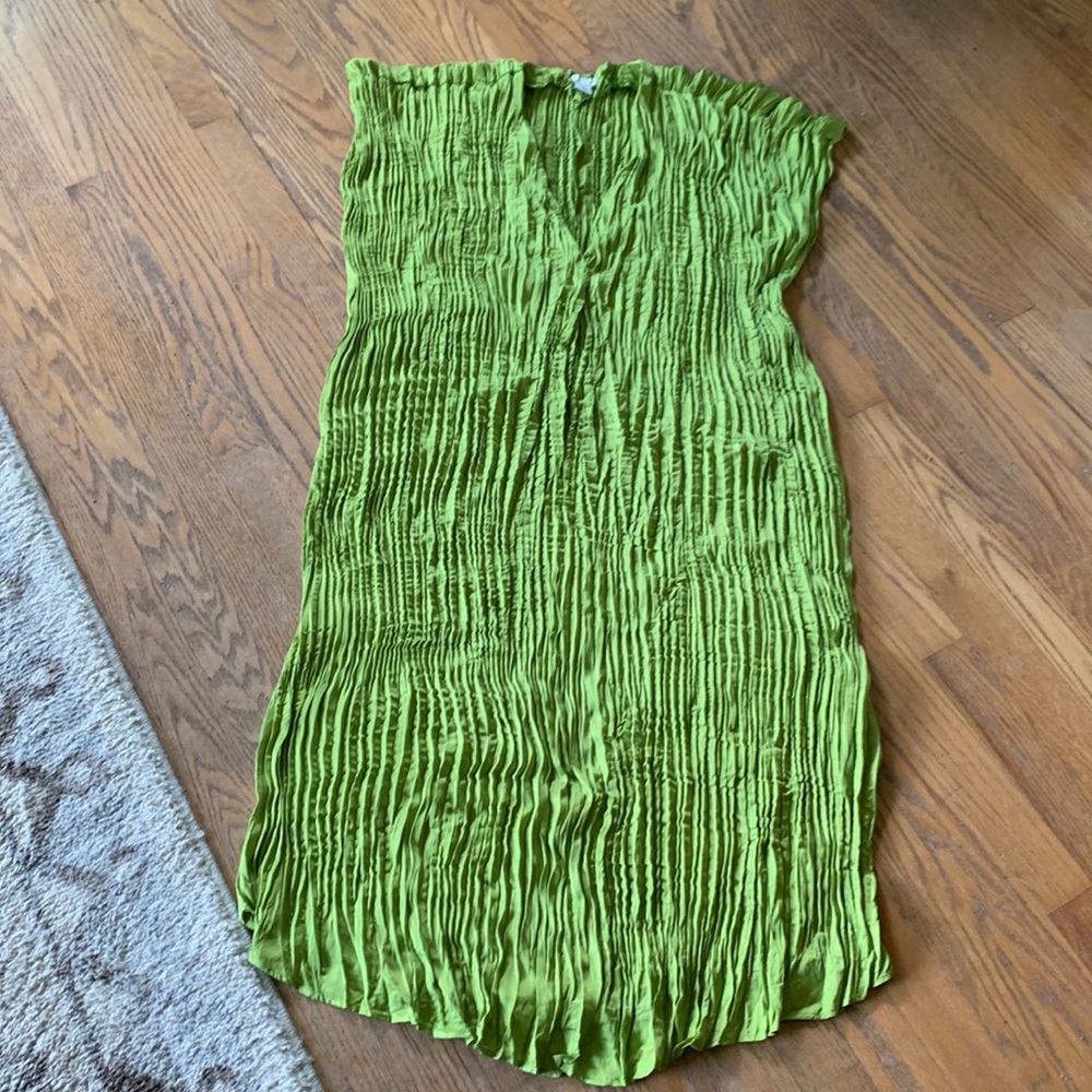 New H&M Cover Up/Dress in chartreuse